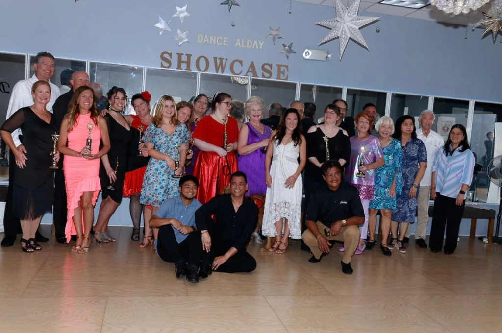 Dance Alday ballroom studio event, performance and community photo