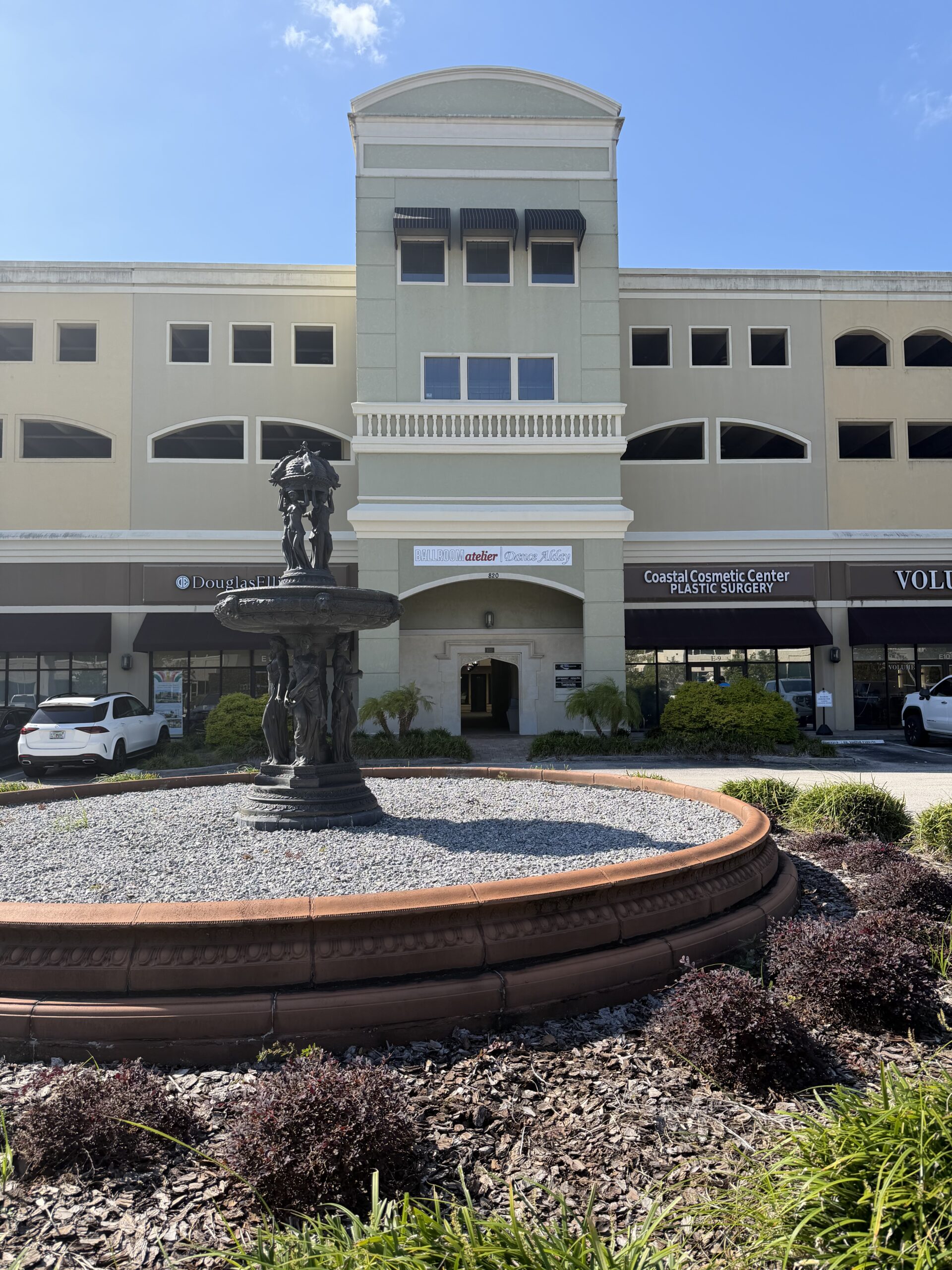 Dance Alday and Ballroom Atelier studio exterior in Ponte Vedra Beach